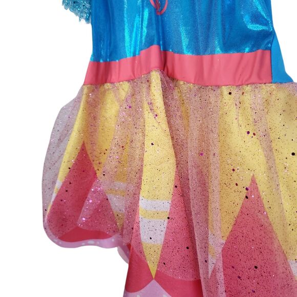 Sunny Day Halloween Costume Girls Dress Size 4-6x Sparkle Tulle Dress Up New - Picture 4 of 8